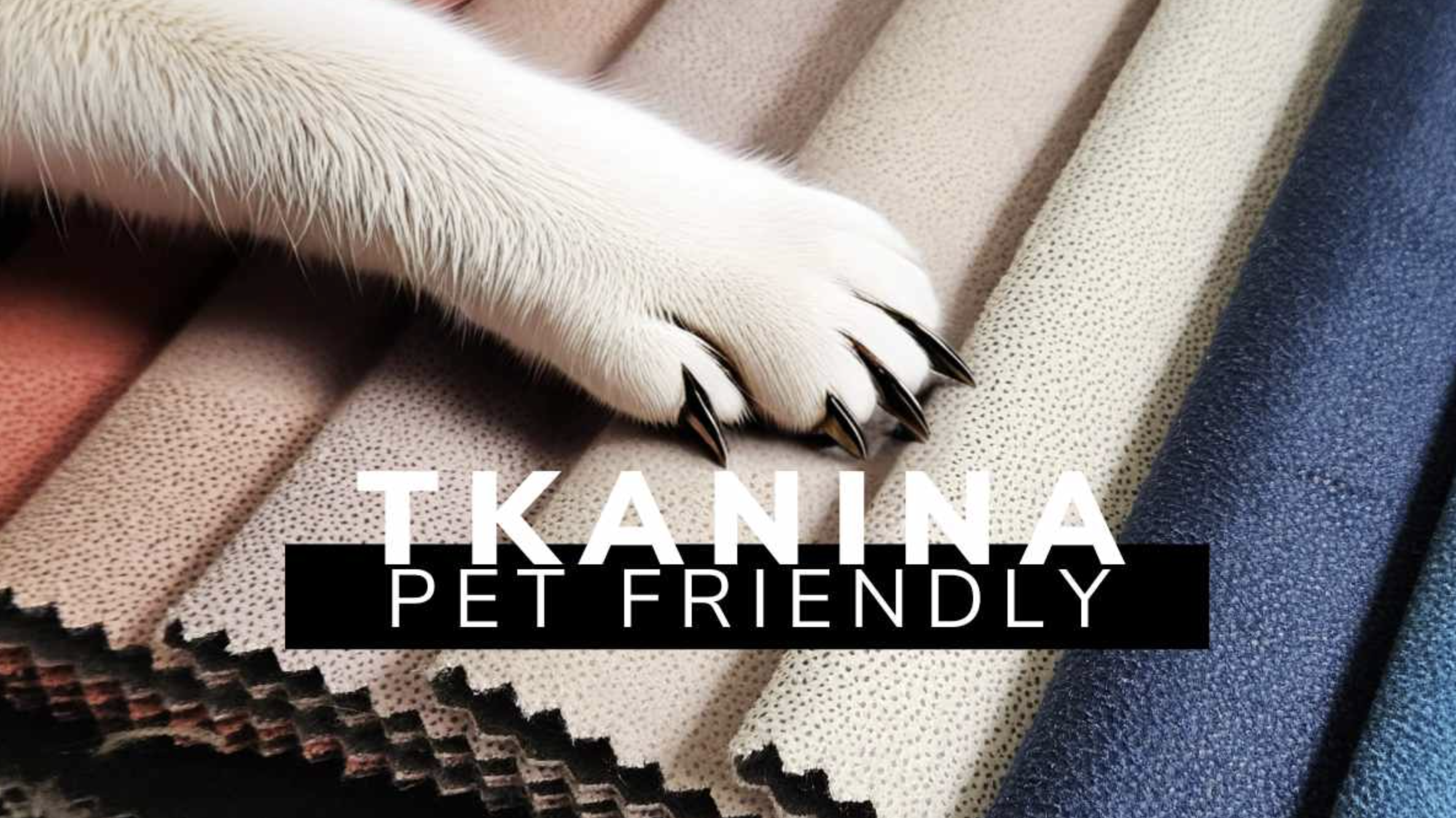 Tkanina obiciowa pet friendly