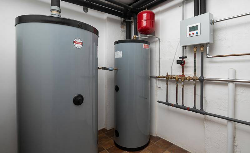 kotlownia z buforem 500l