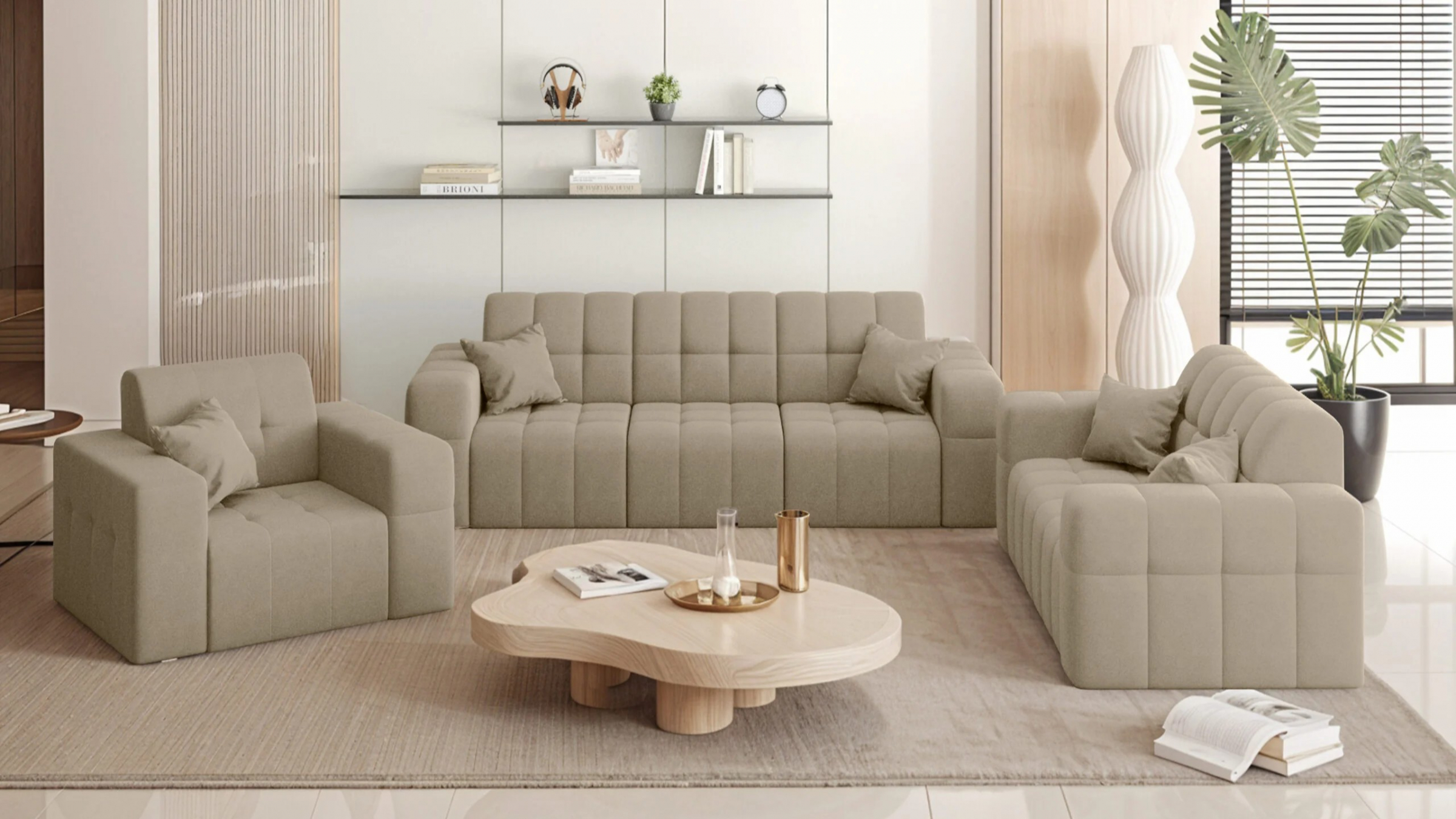 Jak wybrać idealny wypoczynek do salonu 3+2+1? Sprawdź, na co zwrócić uwagę