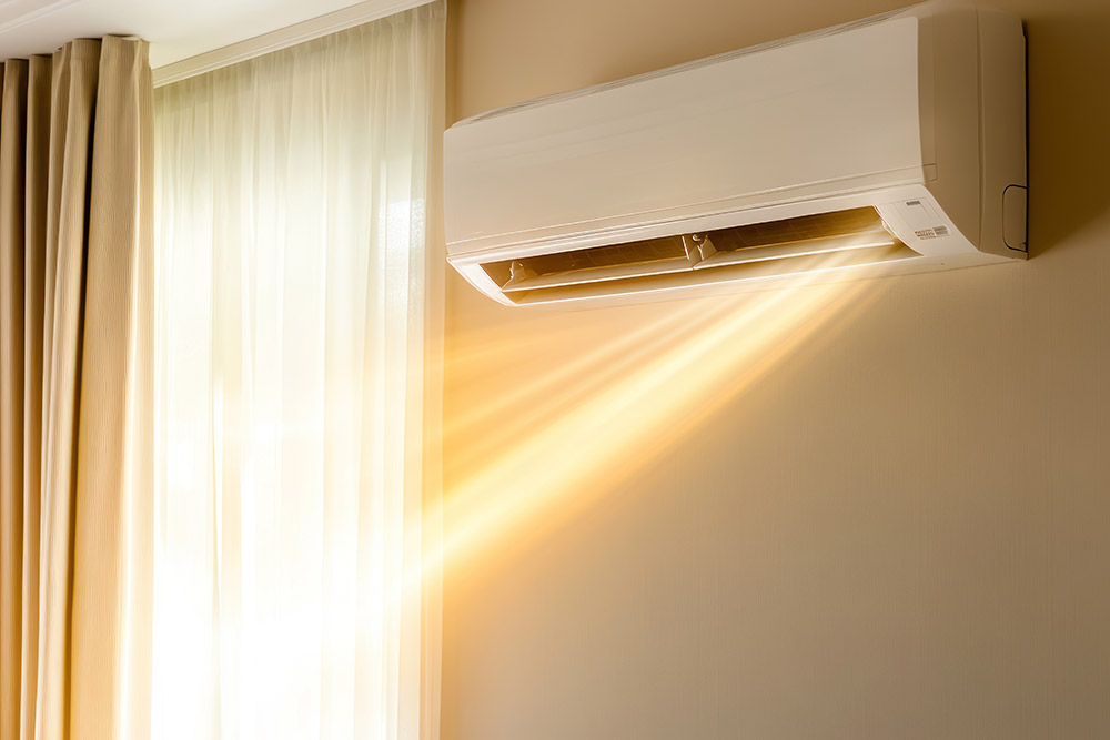 Klimatyzator z funkcją grzania