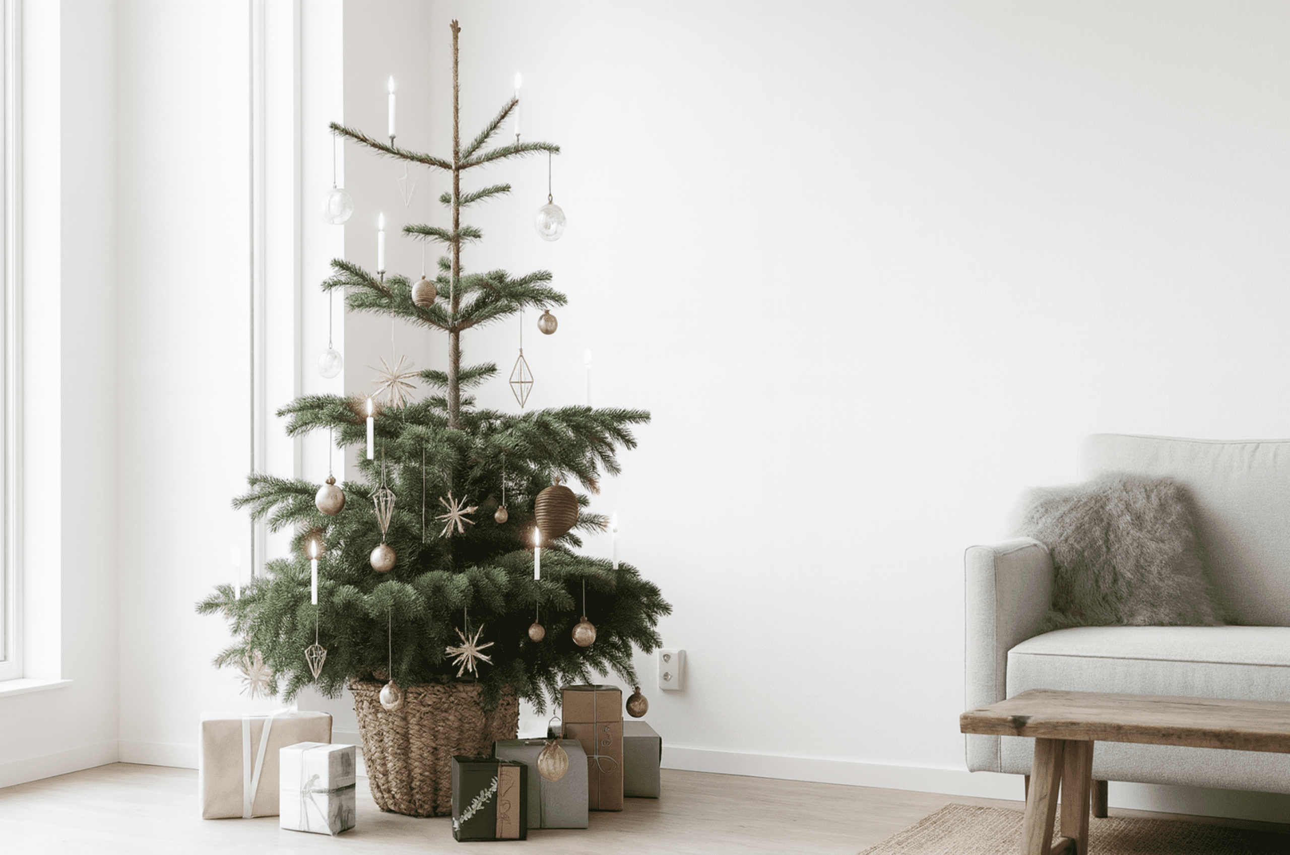 Minimalistyczna choinka