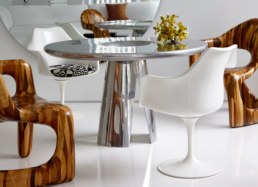 Chrom, aluminium i stal polerowana