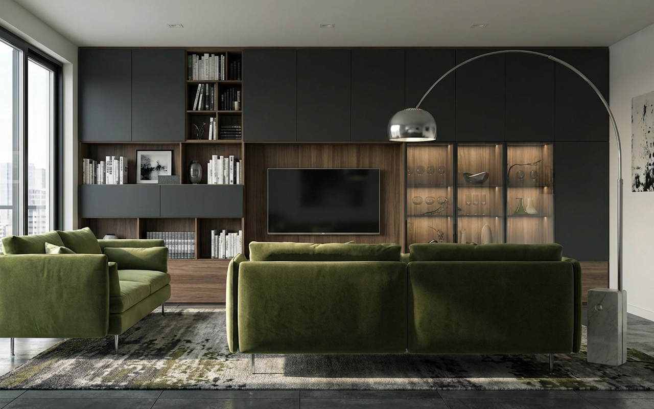 meble do salonu na wymiar Komandor